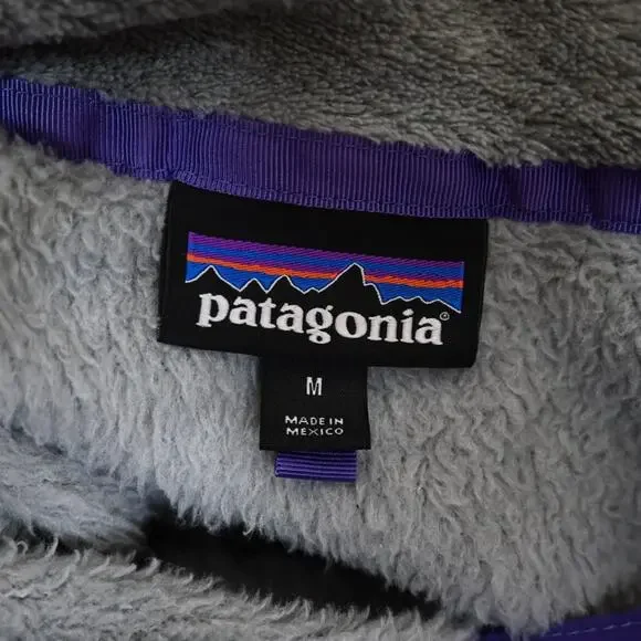 Patagonia Womens M Re-Tool Snap-T Fleece Pullover - Picture 8 of 9